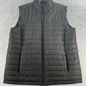 Stormtech Performance Thermal Vest Puffer ‎ Men's  2XL/ 2TG Black Zipper W Logo